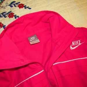 vintage pink nike zip up